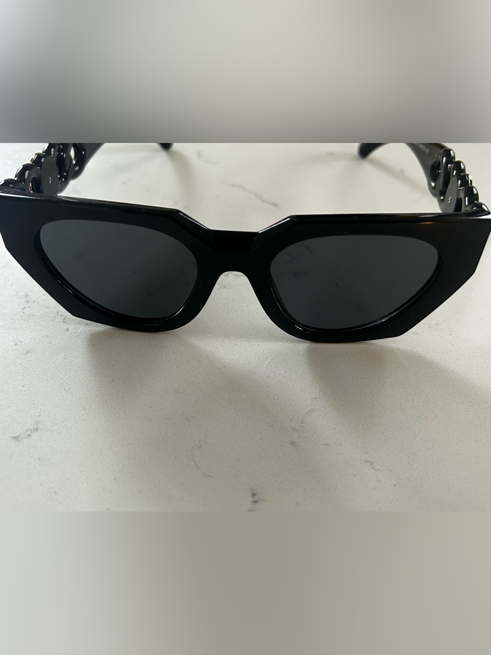 NEW fashion Medusa head black gold sunglasses plastic - Picture 5 of 6